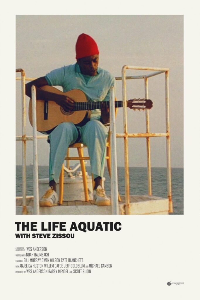 Wall posters The Life Aquatic with Steve Zissou movie posters Cool Artwork Home Decor Posters Gift Ideas Room Wall Decoration Canvas prints