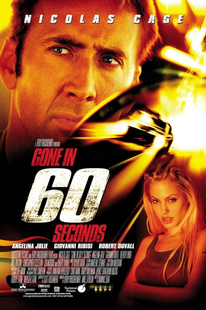 Wall posters Gone in 60 Seconds movie posters Cool Artwork Home Decor Posters Gift Ideas Room Wall Decoration Canvas prints