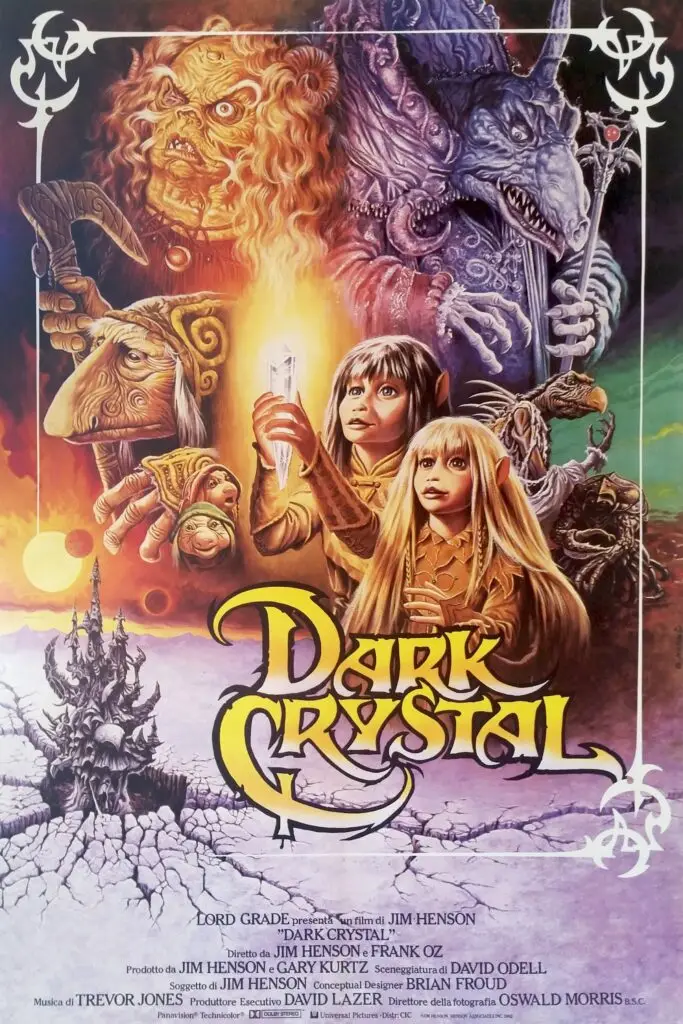 Wall posters The Dark Crystal Poster 1982 movie posters Cool Artwork Home Decor Posters Gift Ideas Room Wall Decoration Canvas prints