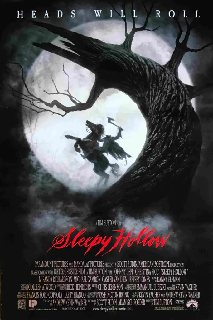 Wall posters Sleepy Hollow movie posters Cool Artwork Home Decor Posters Gift Ideas Room Wall Decoration Canvas prints