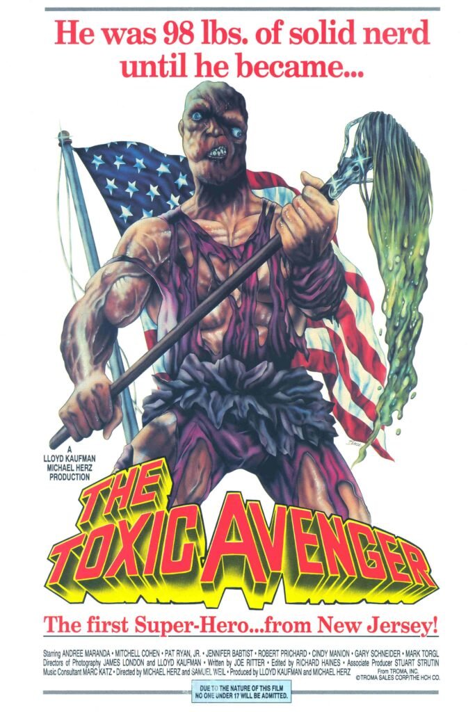 Wall posters The Toxic Avenger movie posters Cool Artwork Home Decor Posters Gift Ideas Room Wall Decoration Canvas prints
