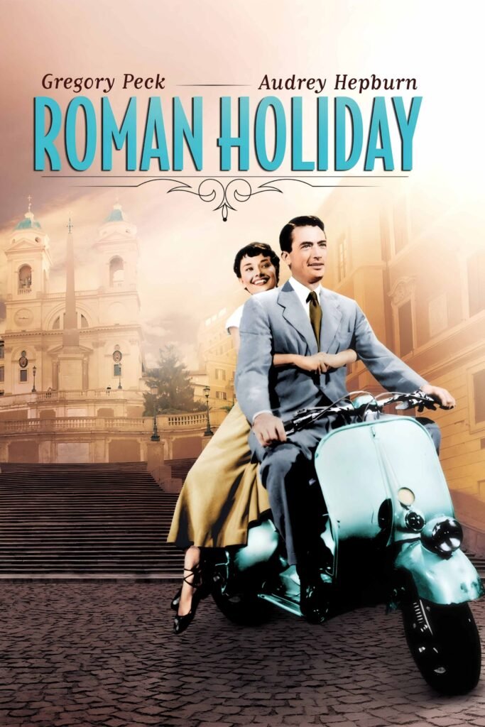 Wall posters Roman Holiday movie posters Cool Artwork Home Decor Posters Gift Ideas Room Wall Decoration Canvas prints