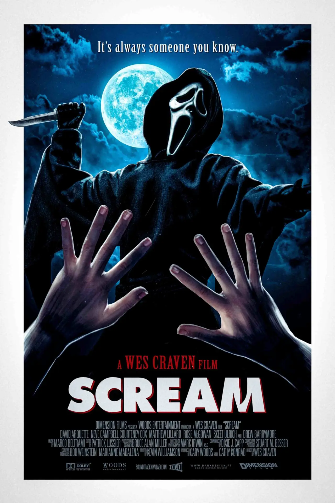 Wall posters Scream movie posters Cool Artwork Home Decor Posters Gift Ideas Room Wall Decoration Canvas prints